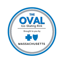 The Oval Ice-Skating Rink, brought to you by Blue Cross Blue Shield of Massachusetts