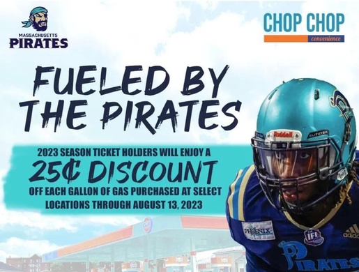 Fueled by the MA Pirates Season Ticket Offer