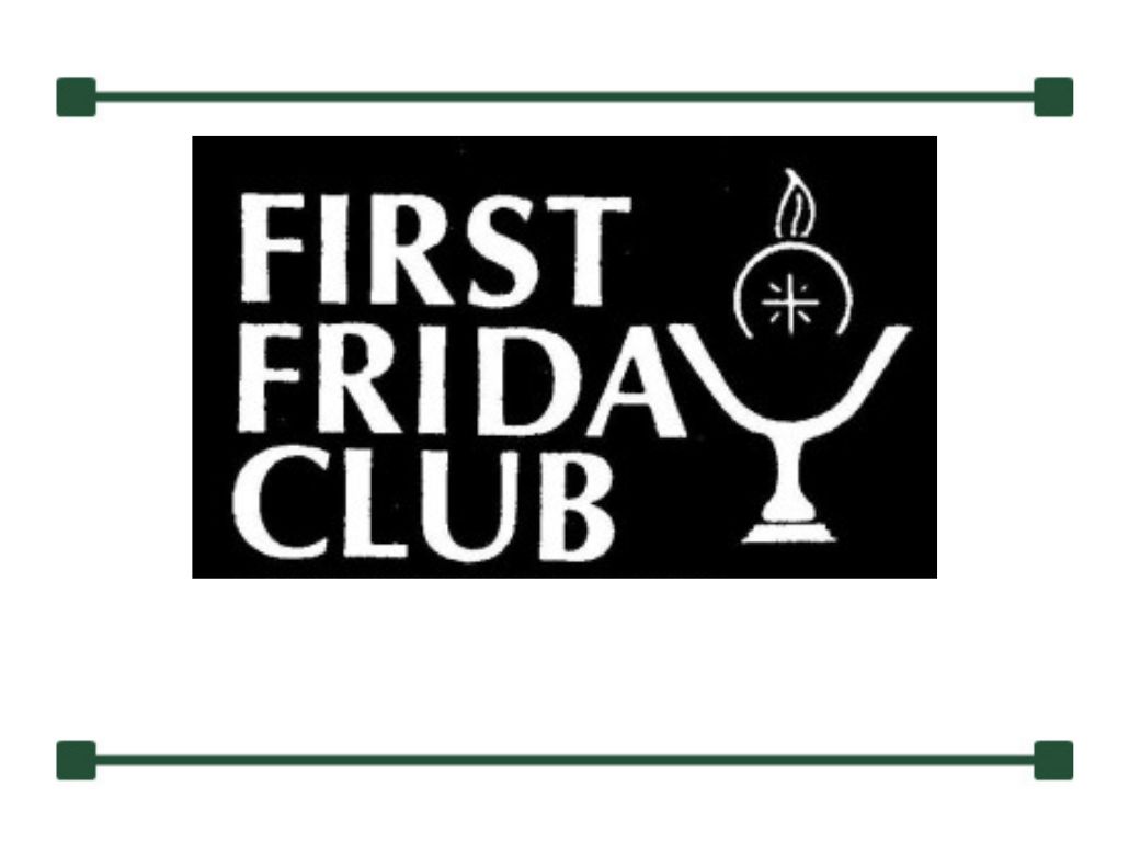 First Friday Club Meeting