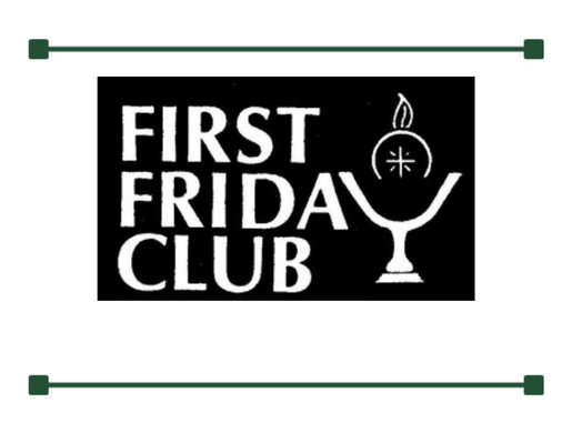 First Friday Club Meeting